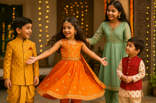 👗 India's Most Adorable Kidswear – Traditional, Trendy & Totally Comfortable!